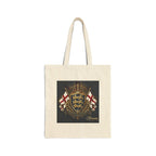 Norvane British Crest Tote Bag – St George Flag Heritage Shield Design Bags Printify Natural 15" x 16" 