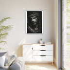 Norvane Crown of Sorrow Jesus Canvas Print – Black & White Christian Wall Art Canvas Printify 