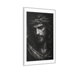 Norvane Crown of Sorrow Jesus Canvas Print – Black & White Christian Wall Art Canvas Printify 