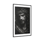 Norvane Crown of Sorrow Jesus Canvas Print – Black & White Christian Wall Art Canvas Printify 