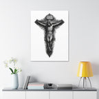 Norvane Crucifixion Jesus Canvas Print – Stretched Religious Wall Art Canvas Printify 
