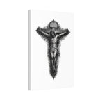 Norvane Crucifixion Jesus Canvas Print – Stretched Religious Wall Art Canvas Printify 