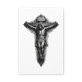 Norvane Crucifixion Jesus Canvas Print – Stretched Religious Wall Art Canvas Printify 8" x 12" (Vertical) 1.5" 