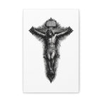 Norvane Crucifixion Jesus Canvas Print – Stretched Religious Wall Art Canvas Printify 8" x 12" (Vertical) 1.5" 