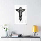 Norvane Crucifixion Jesus Canvas Print – Stretched Religious Wall Art Canvas Printify 