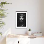 Norvane Jesus Crown of Thorns Canvas Print – Black & White Framed Wall Art Canvas Printify 