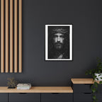 Norvane Jesus Crown of Thorns Canvas Print – Black & White Framed Wall Art Canvas Printify 