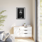 Norvane Jesus Crown of Thorns Canvas Print – Black & White Framed Wall Art Canvas Printify 