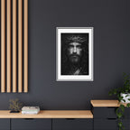 Norvane Jesus Crown of Thorns Canvas Print – Black & White Framed Wall Art Canvas Printify 