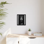 Norvane Jesus Crown of Thorns Canvas Print – Black & White Framed Wall Art Canvas Printify 
