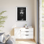 Norvane Jesus Crown of Thorns Canvas Print – Black & White Framed Wall Art Canvas Printify 