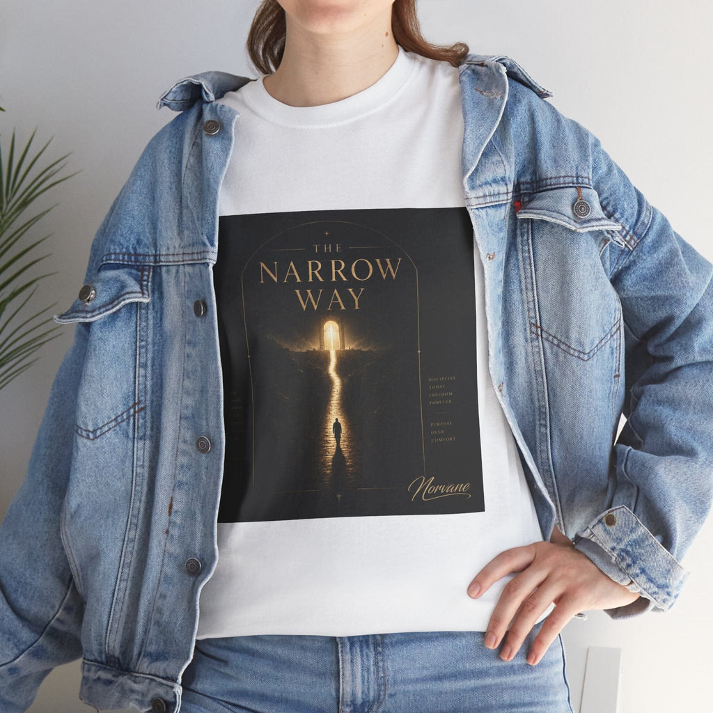 Norvane The Narrow Way T-Shirt – Inspirational Graphic Tee T-Shirt Printify 