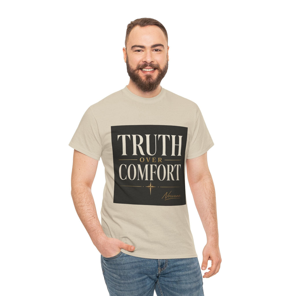 Norvane Truth Over Comfort T-Shirt – Inspirational Graphic Tee T-Shirt Printify 