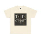 Norvane Truth Over Comfort T-Shirt – Inspirational Graphic Tee T-Shirt Printify Natural S 