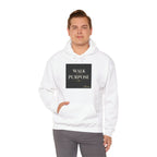 Norvane Walk With Purpose Hoodie – Inspirational Quote Pullover Hoodie Printify 