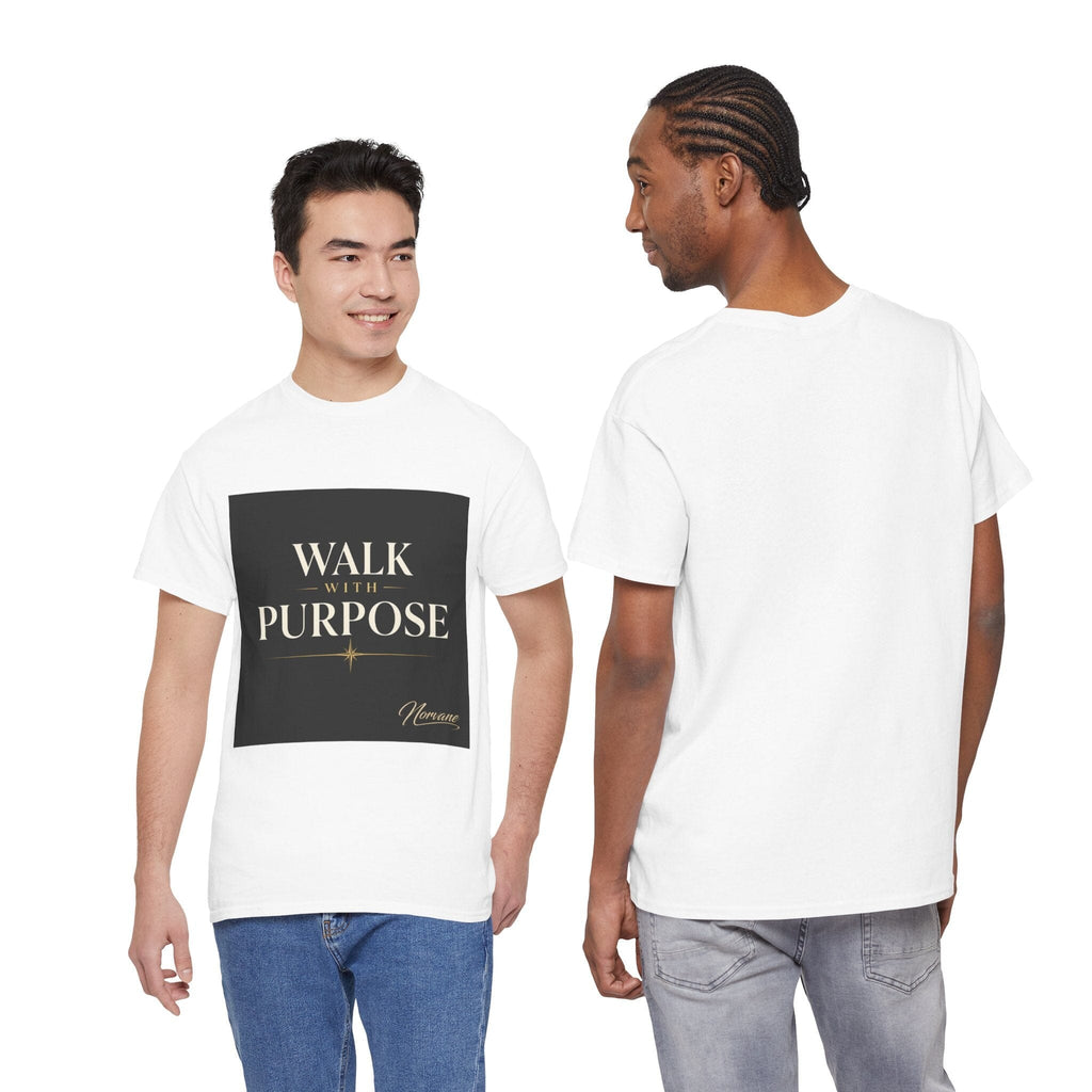 Norvane Walk With Purpose T-Shirt – Inspirational Graphic Tee T-Shirt Printify 