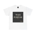 Norvane Walk With Purpose T-Shirt – Inspirational Graphic Tee T-Shirt Printify White S 